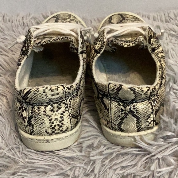 Dunes Sport slip on snakeskin sneakers - Picture 4 of 5